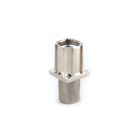 Herrajes para equipos de servicio de alimentos con patas ajustables